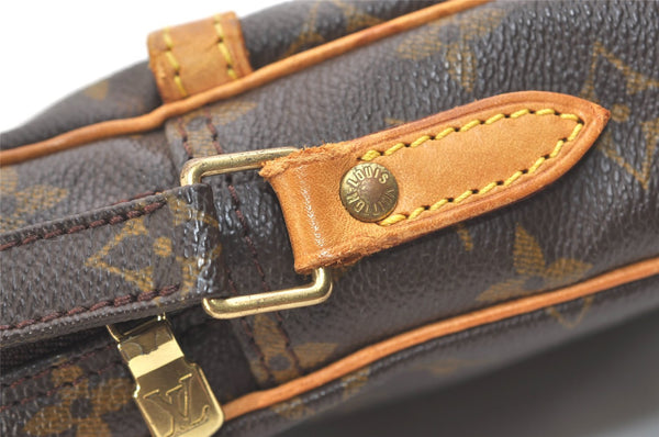 Authentic Louis Vuitton Monogram Danube Shoulder Crossbody Bag M45266 Junk 6012J