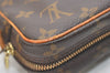 Authentic Louis Vuitton Monogram Danube Shoulder Crossbody Bag M45266 Junk 6012J