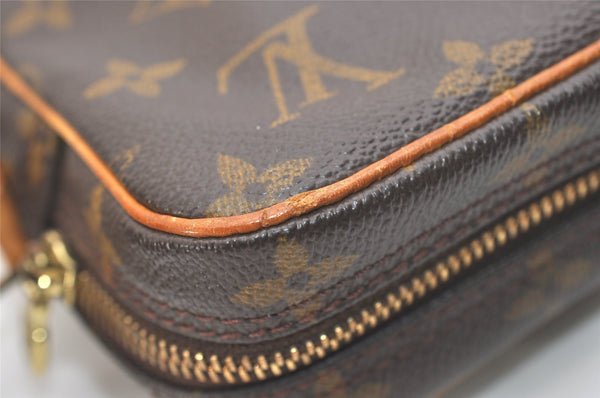 Authentic Louis Vuitton Monogram Danube Shoulder Crossbody Bag M45266 Junk 6012J