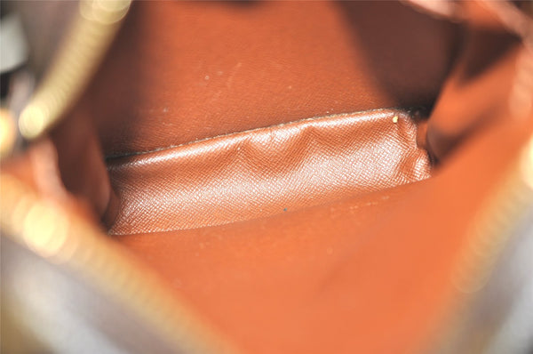 Authentic Louis Vuitton Monogram Danube Shoulder Crossbody Bag M45266 Junk 6012J