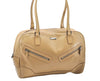 Authentic GUCCI Vintage Shoulder Hand Bag Purse Leather 0021115 Beige 6013K