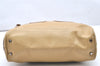 Authentic GUCCI Vintage Shoulder Hand Bag Purse Leather 0021115 Beige 6013K