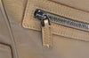 Authentic GUCCI Vintage Shoulder Hand Bag Purse Leather 0021115 Beige 6013K