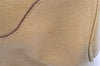 Authentic GUCCI Vintage Shoulder Hand Bag Purse Leather 0021115 Beige 6013K