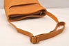 Authentic OLD COACH Shoulder Cross Body Bag Purse Leather 4924 Yellow 6014K