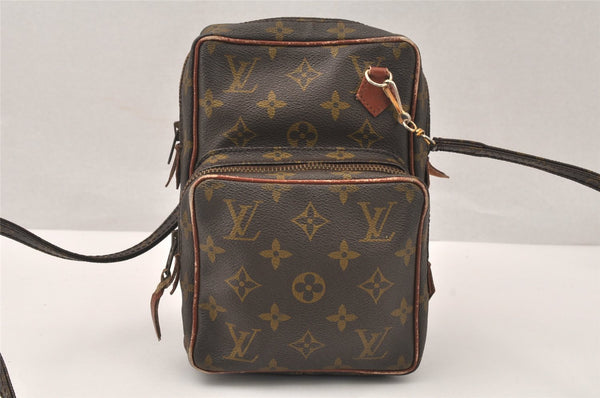 Authentic Louis Vuitton Monogram Amazone Shoulder Cross Body Bag Old Model 6015K