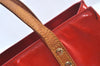 Authentic Louis Vuitton Vernis Reade PM Hand Bag Red M91088 LV 6016J