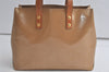 Authentic Louis Vuitton Vernis Reade PM Hand Tote Bag Yellow M91334 LV 6016K