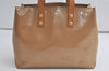 Authentic Louis Vuitton Vernis Reade PM Hand Tote Bag Yellow M91334 LV 6016K