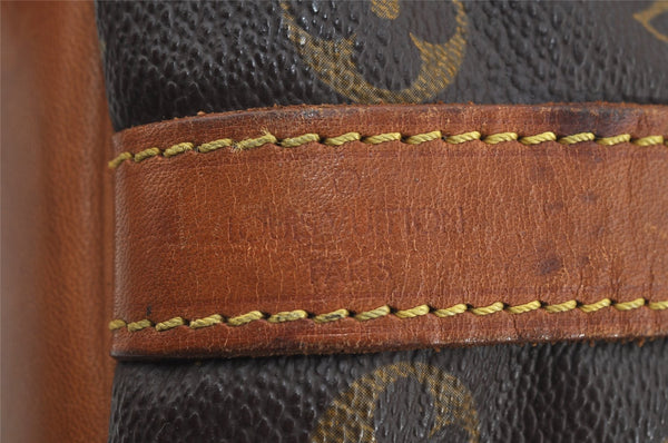 Authentic Louis Vuitton Monogram Petit Noe M42226 Shoulder Drawstring Bag 6017J