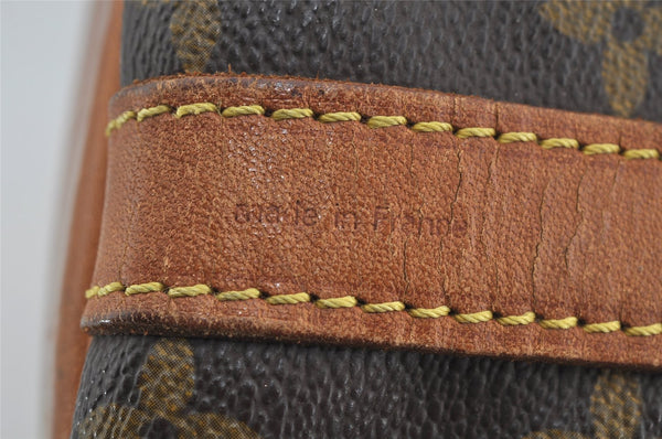 Authentic Louis Vuitton Monogram Petit Noe M42226 Shoulder Drawstring Bag 6017J