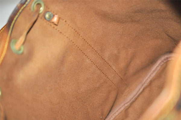 Authentic Louis Vuitton Monogram Petit Noe M42226 Shoulder Drawstring Bag 6017J