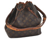 Authentic Louis Vuitton Monogram Petit Noe M42226 Shoulder Drawstring Bag 6019J