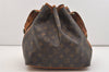 Authentic Louis Vuitton Monogram Petit Noe M42226 Shoulder Drawstring Bag 6019J