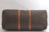 Authentic Louis Vuitton Monogram Keepall Bandouliere 55 M41414 Boston Bag 6019K