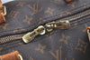 Authentic Louis Vuitton Monogram Keepall Bandouliere 55 M41414 Boston Bag 6019K