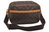 Authentic Louis Vuitton Monogram Reporter PM Shoulder Cross Bag M45254 LV 6020J