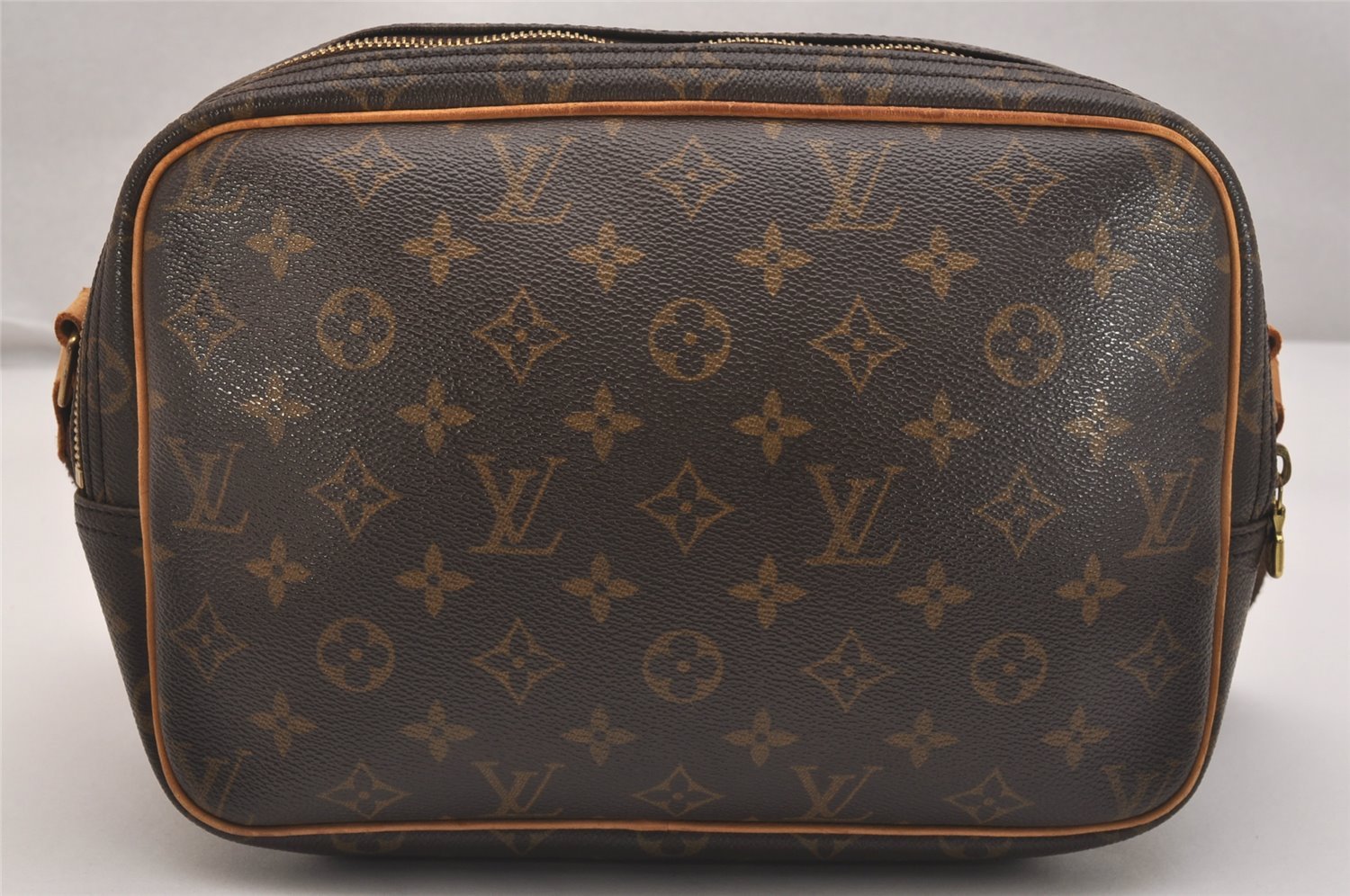 Authentic Louis Vuitton Monogram Reporter PM Shoulder Cross Bag M45254 LV 6020J