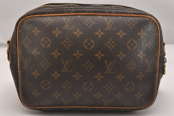 Authentic Louis Vuitton Monogram Reporter PM Shoulder Cross Bag M45254 LV 6020J