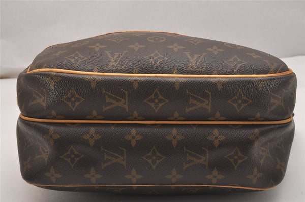 Authentic Louis Vuitton Monogram Reporter PM Shoulder Cross Bag M45254 LV 6020J