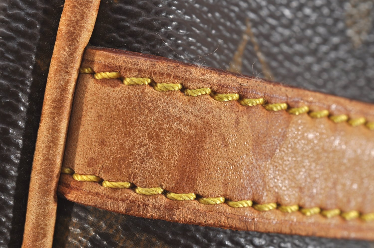 Authentic Louis Vuitton Monogram Reporter PM Shoulder Cross Bag M45254 LV 6020J