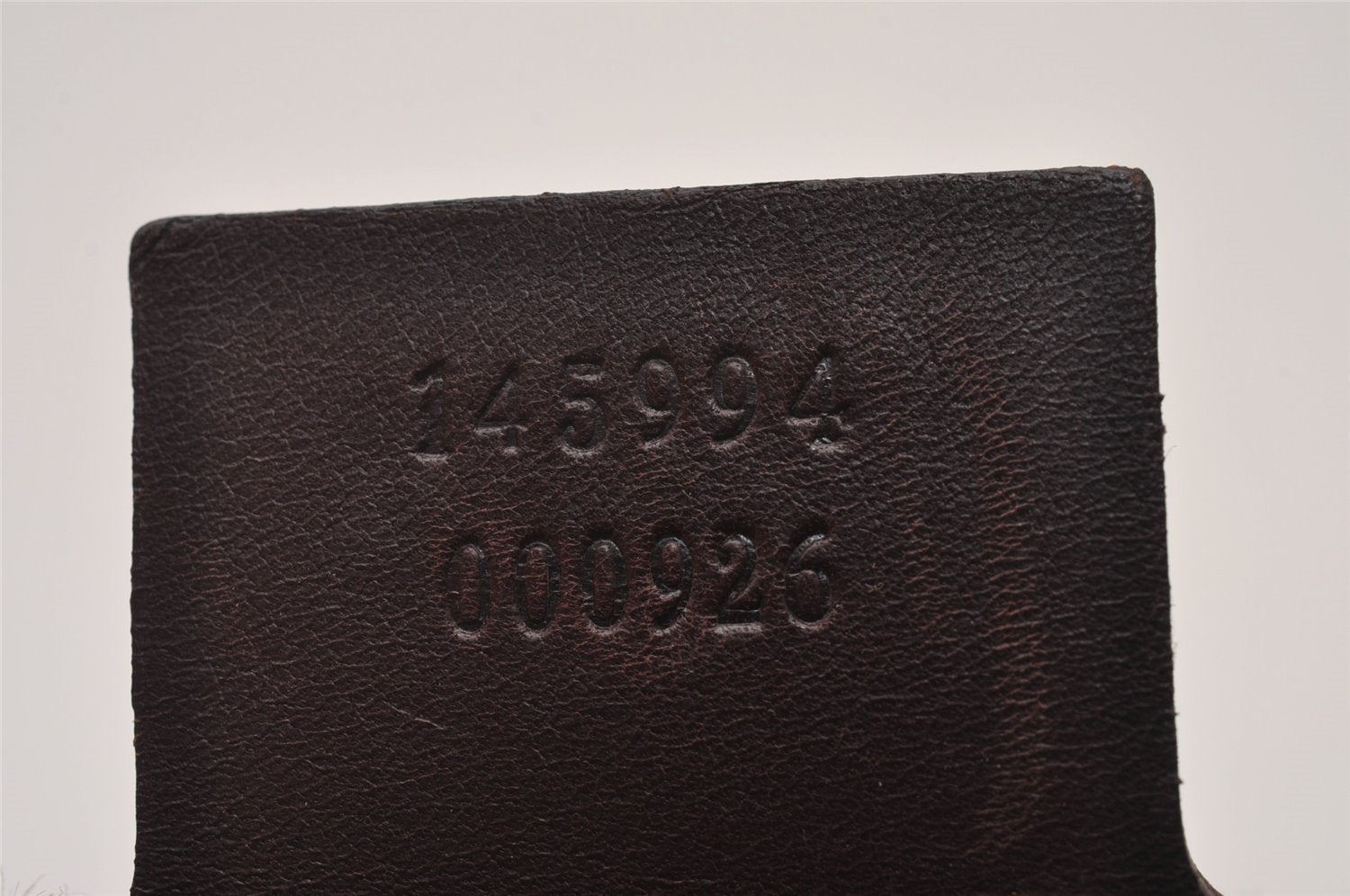 Authentic GUCCI Vintage Guccissima Tote Hand Bag GG Leather 145994 Brown 6022I