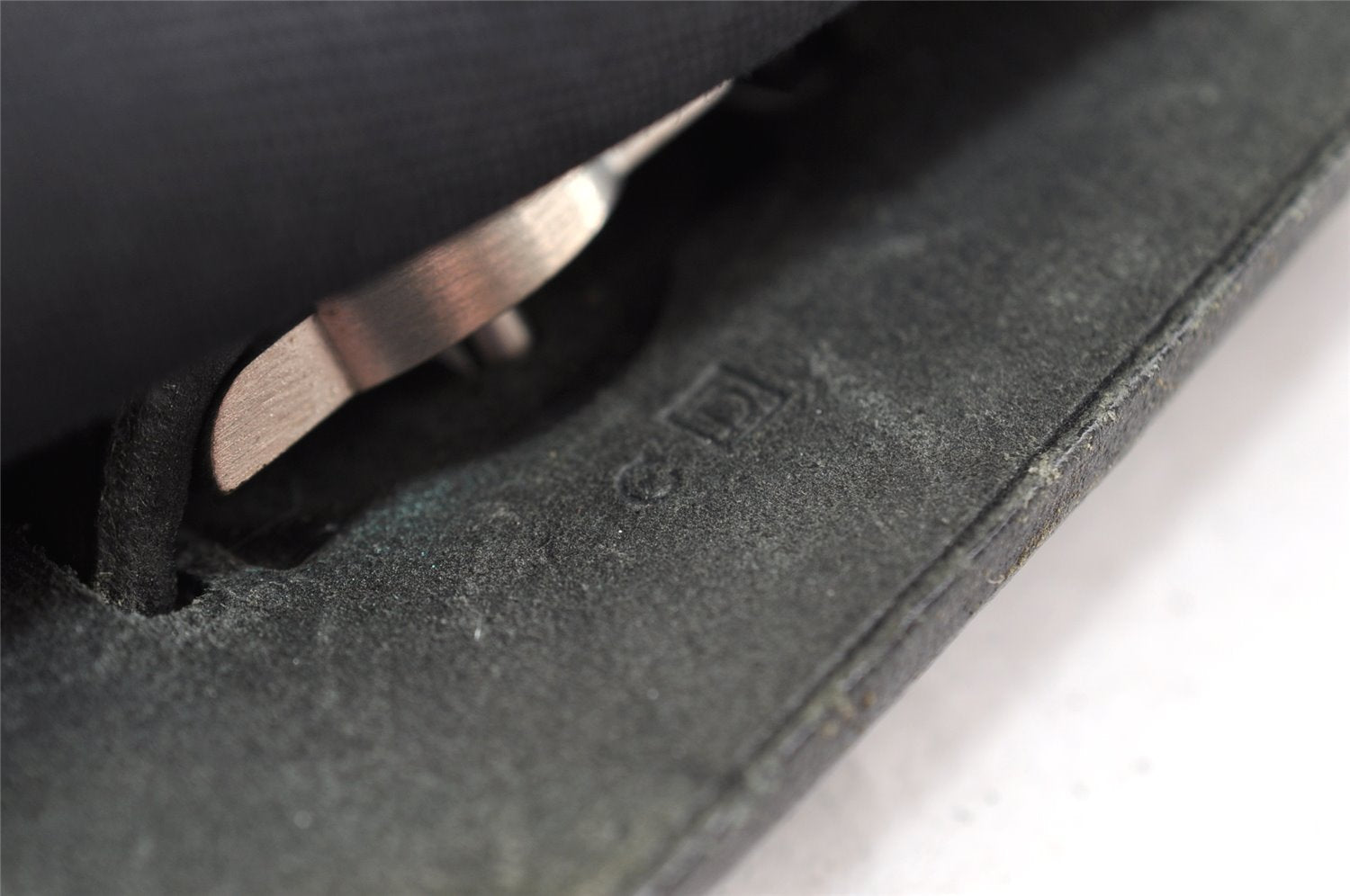 Authentic HERMES Her Bag Ado 2 In 1 2Way Backpack Canvas Leather Black 6025I