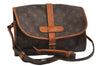 Authentic Louis Vuitton Monogram Marne Shoulder Cross Body Bag M51369 LV 6025J