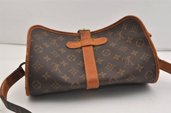 Authentic Louis Vuitton Monogram Marne Shoulder Cross Body Bag M51369 LV 6025J