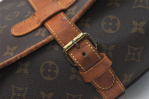 Authentic Louis Vuitton Monogram Marne Shoulder Cross Body Bag M51369 LV 6025J