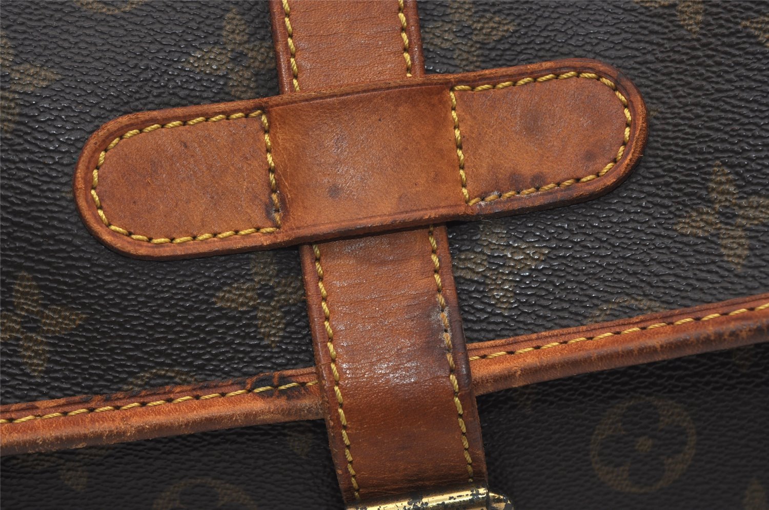 Authentic Louis Vuitton Monogram Marne Shoulder Cross Body Bag M51369 LV 6025J