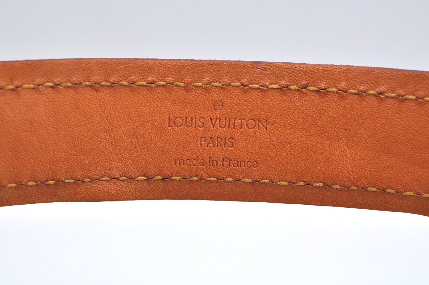 Auth Louis Vuitton Monogram Collier Baxter PM Leash Baxter MM M58072 LV 6025K