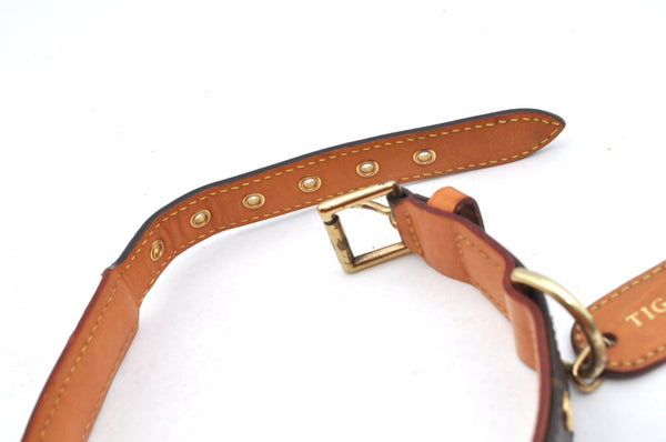 Auth Louis Vuitton Monogram Collier Baxter PM Leash Baxter MM M58072 LV 6025K
