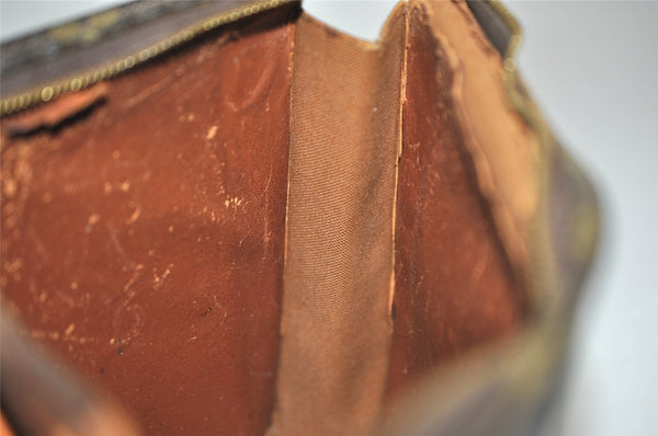 Authentic Louis Vuitton Monogram Poche Toilette 26 Pouch Old Model Junk 6026J