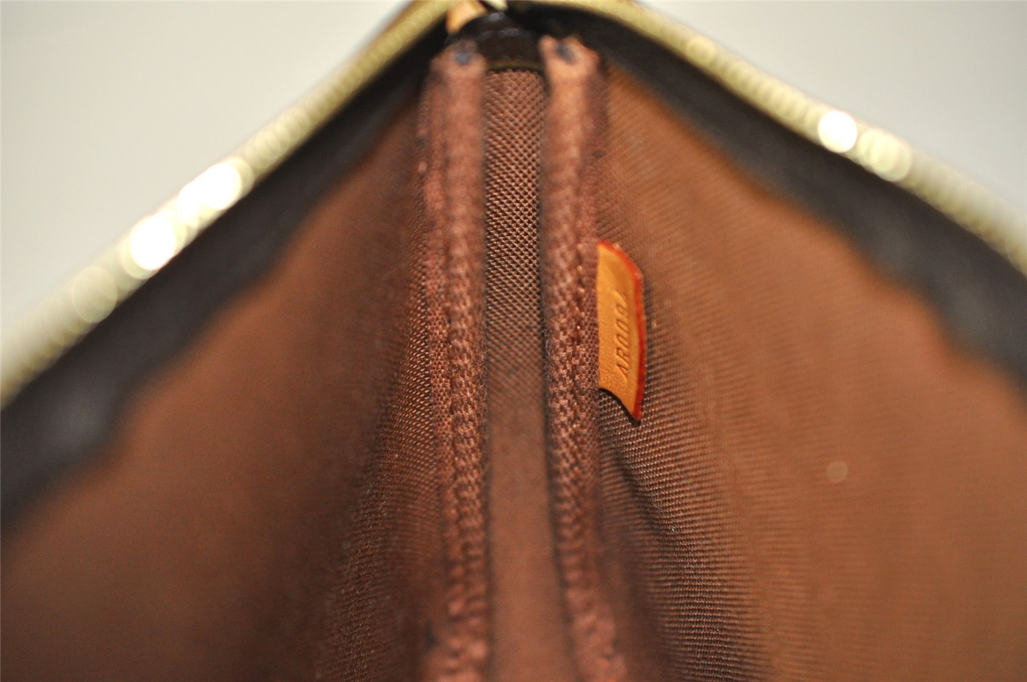 Authentic Louis Vuitton Monogram Pochette Accessoires Pouch M51980 LV 6027I