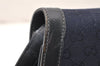 Authentic GUCCI Shoulder Cross Body Bag Purse GG Canvas Leather Navy 6027K