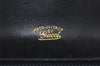 Authentic GUCCI Shoulder Cross Body Bag Purse GG Canvas Leather Navy 6027K