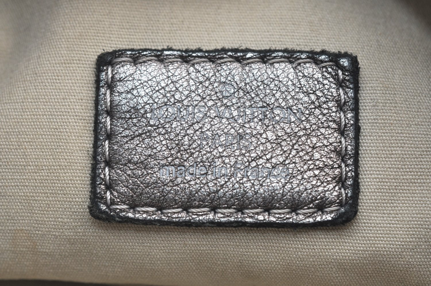 Auth Louis Vuitton Monogram Mini Lin Manon MM Shoulder Bag Gray M95618 LV 6028H