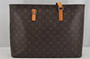 Authentic Louis Vuitton Monogram Luco Shoulder Tote Bag M51155 LV Junk 6028J