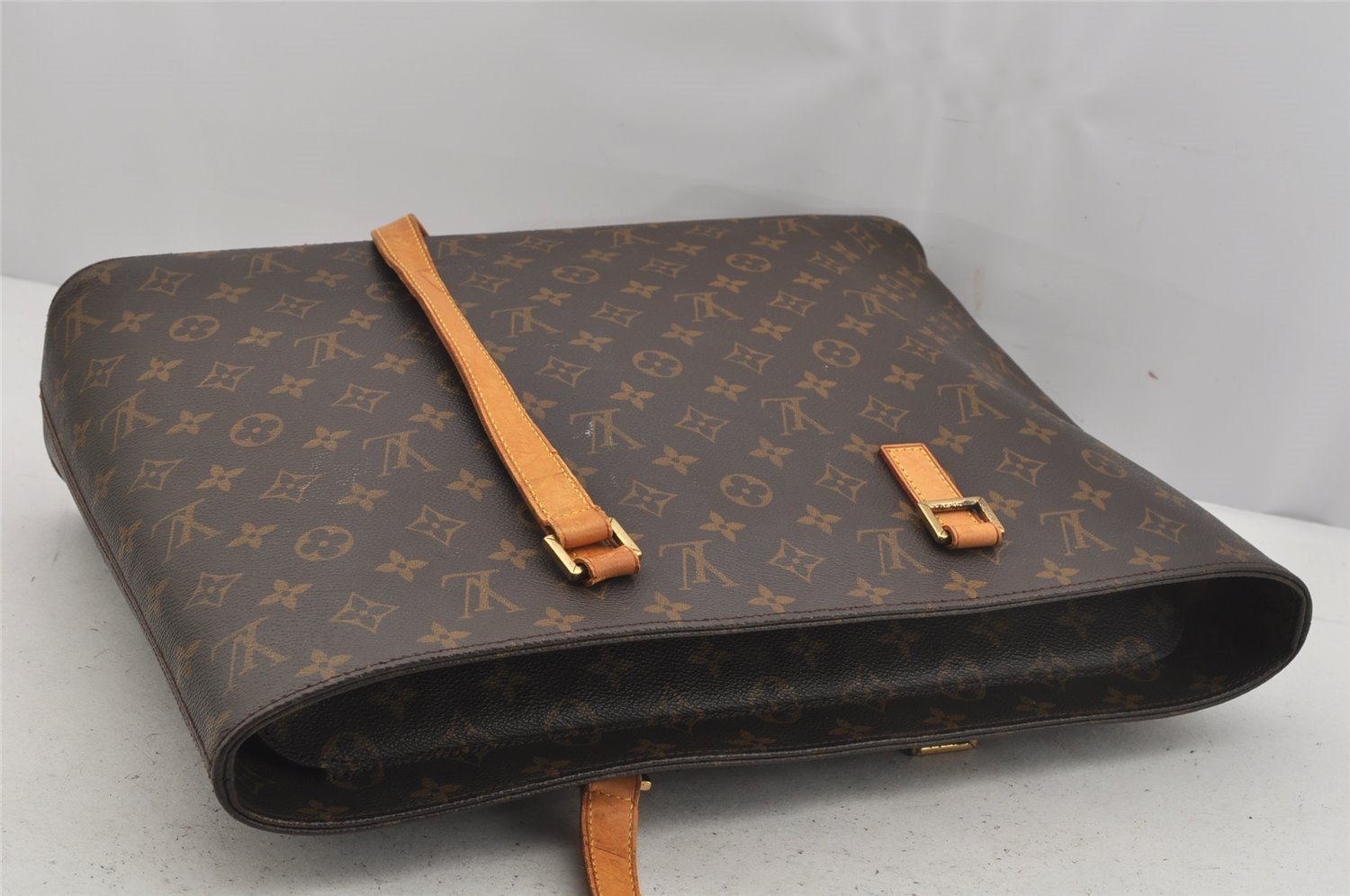 Authentic Louis Vuitton Monogram Luco Shoulder Tote Bag M51155 LV Junk 6028J