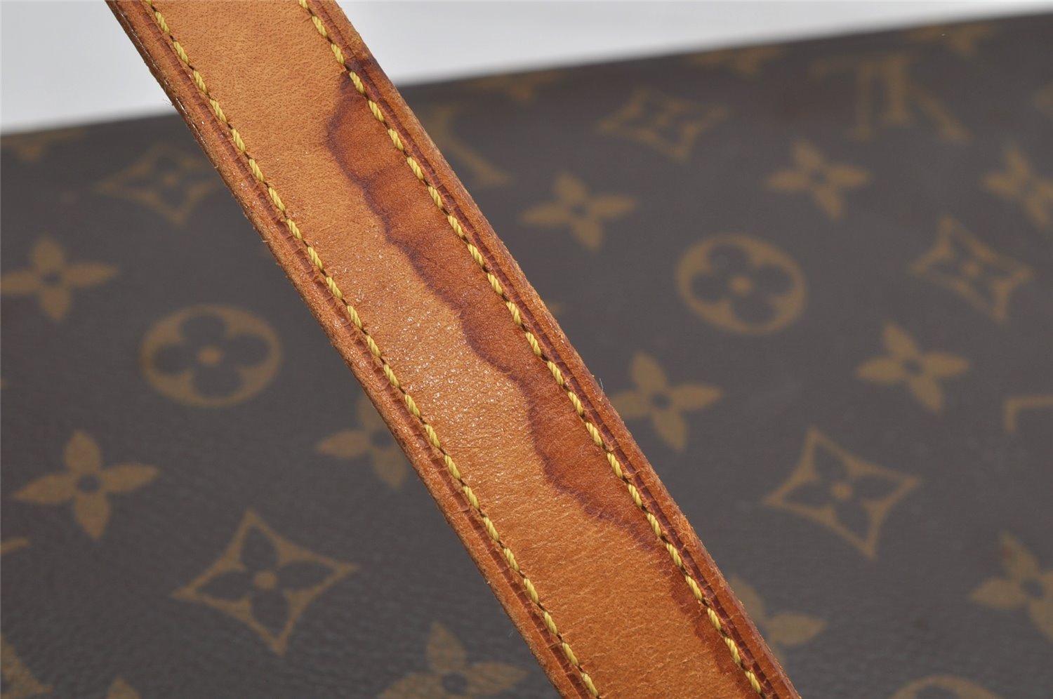 Authentic Louis Vuitton Monogram Luco Shoulder Tote Bag M51155 LV Junk 6028J