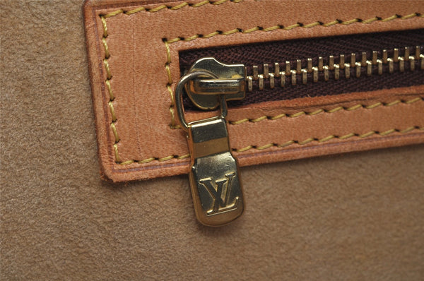 Authentic Louis Vuitton Monogram Luco Shoulder Tote Bag M51155 LV Junk 6028J