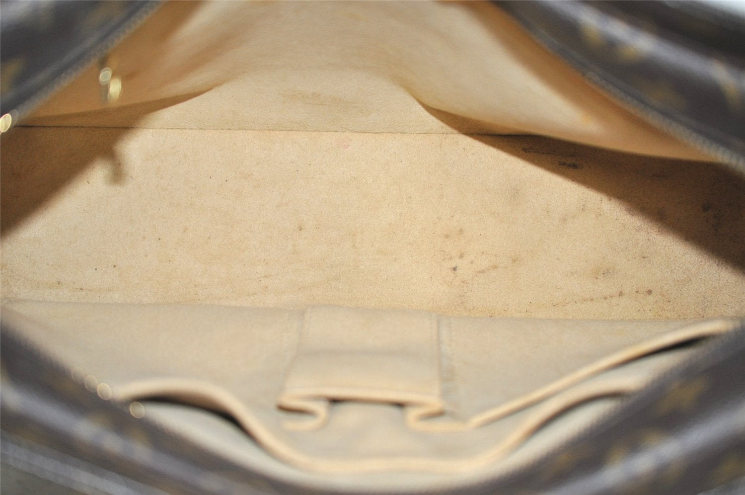 Authentic Louis Vuitton Monogram Luco Shoulder Tote Bag M51155 LV Junk 6028J