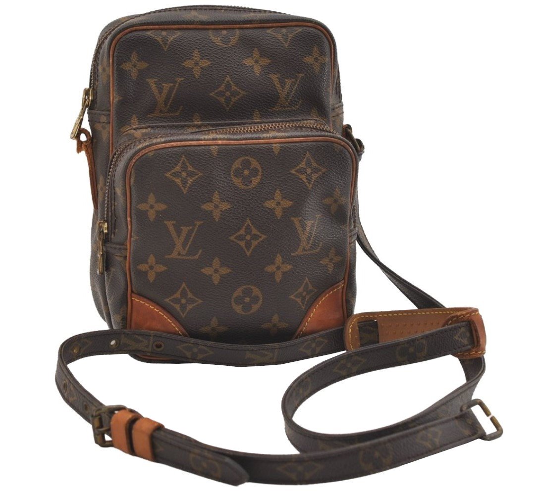 Auth Louis Vuitton Monogram Amazone Shoulder Cross Body Bag M45236 LV Junk 6030J