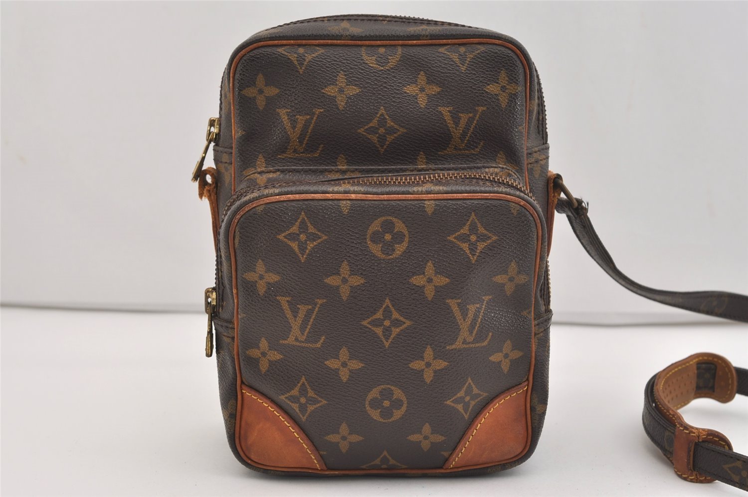 Auth Louis Vuitton Monogram Amazone Shoulder Cross Body Bag M45236 LV Junk 6030J
