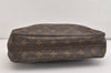 Authentic Louis Vuitton Monogram Trousse Toilette 28 Clutch Bag M47522 LV 6031J