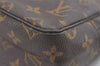 Authentic Louis Vuitton Monogram Trousse Toilette 28 Clutch Bag M47522 LV 6031J