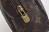 Authentic Louis Vuitton Monogram Trousse Toilette 28 Clutch Bag M47522 LV 6031J
