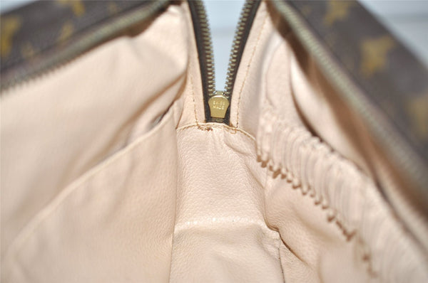 Authentic Louis Vuitton Monogram Trousse Toilette 28 Clutch Bag M47522 LV 6031J