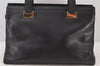 Authentic Salvatore Ferragamo 2Way Shoulder Hand Bag Leather Black SF 6031K